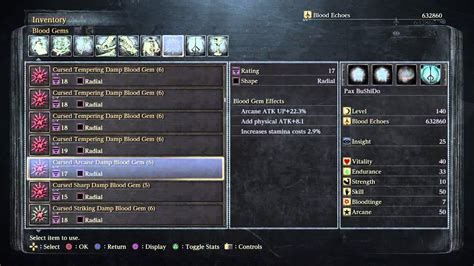 bloodborne gems|bloodborne arcane gem farming.